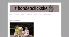 Desktop Screenshot of hondenclickske.be